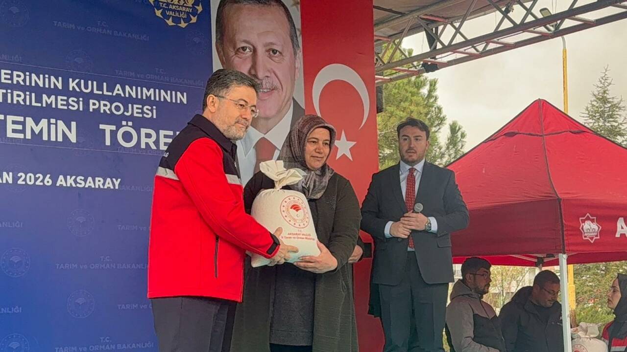 Tarım ve Orman Bakanı İbrahim Yumaklı Aksaray’da