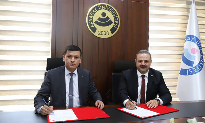 Aksaray Üniversitesi ile Özbekistan arasında tıp alanında güç birliği