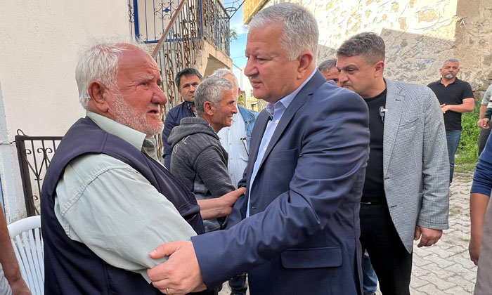 Vali Murat Duru’dan Yeşildal ailesine taziye ziyareti