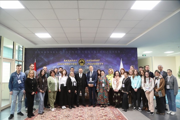 Yedi ülkeden 17 akademisyen Aksaray Üniversitesi’nde buluştu