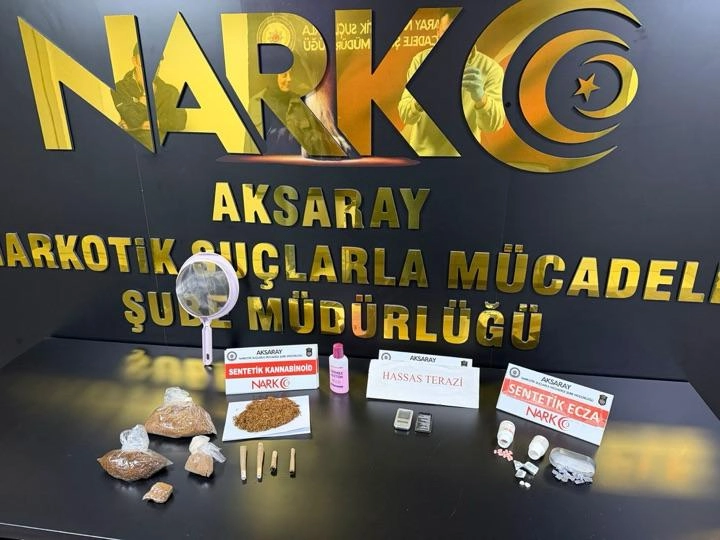 Aksaray’da narkotik operasyonu: 14 zehir taciri tutuklandı