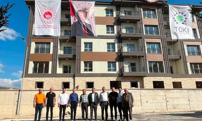 Güzelyurt’ta TOKİ projeleri hızla yükseliyor