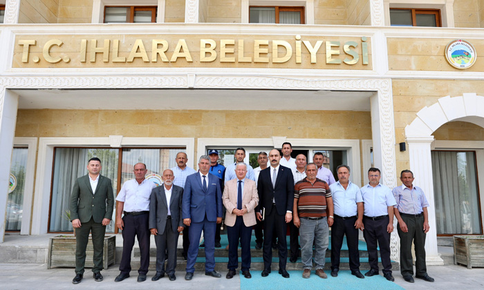 Vali Murat Duru’dan Ihlara Belediyesi’ne ziyaret