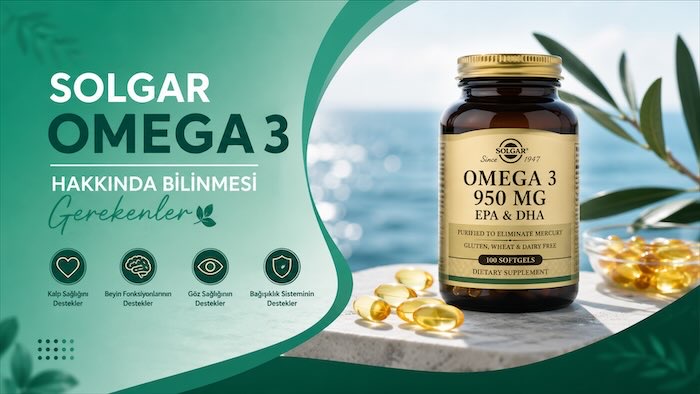 Solgar Omega 3 Hakkında Bilinmesi Gerekenler