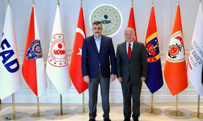Vali Murat Duru, İçişleri Bakanı Mustafa Çiftçi ile Aksaray’ı görüştü