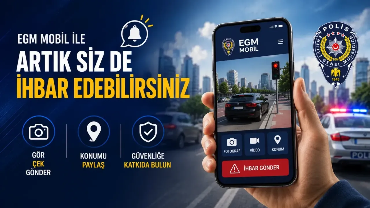 Aksaraylılar dikkat! Trafik ihlalleri artık tek tuşla bildirilebilecek