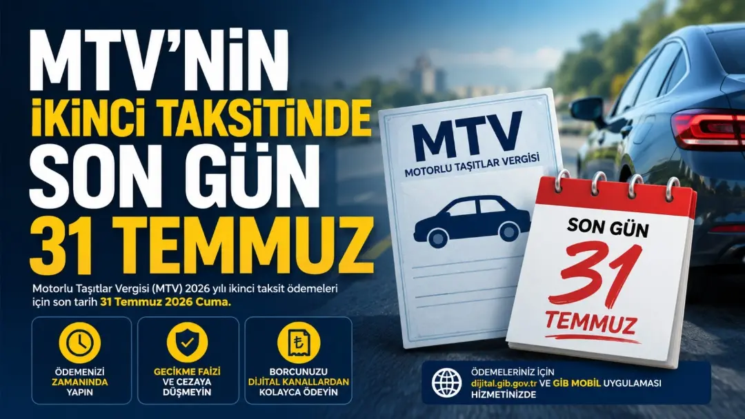 MTV’nin ikinci taksit ödemelerinde cuma son gün