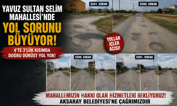 Muhtar Çoruk’tan yol ve üst geçit çağrısı