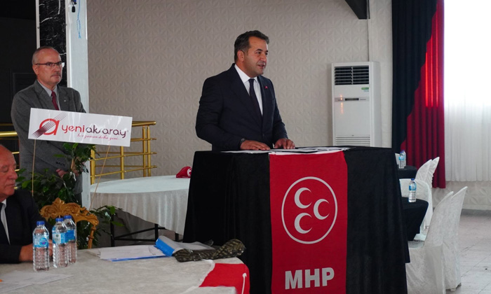 MHP Sultanhanı’nda Necati Arslanhan yeniden başkan