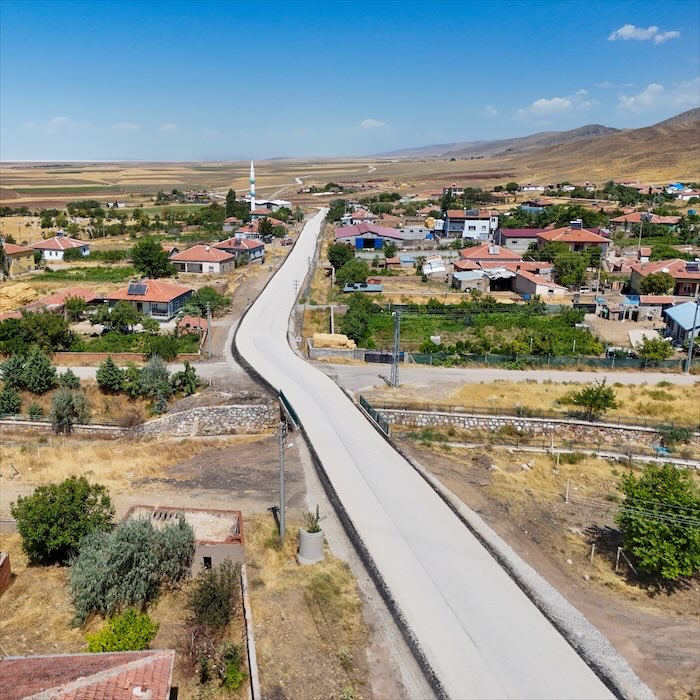 Altınkaya-Asma yaylası yolu yenilenerek hizmete açıldı