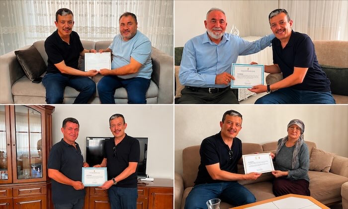 AK Parti Aksaray’dan Büyük Bölcek Mahallesi’nde vefa ziyaretleri