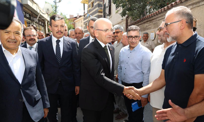 Hazine ve Maliye Bakanı Mehmet Şimşek Aksaray’da