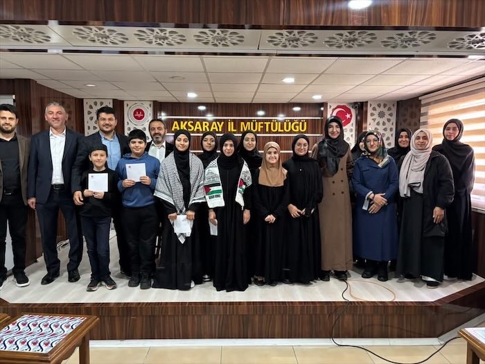 Aksaray’da “Mescidi Aksa’yı Gördüm Düşümde” şiir yarışması düzenlendi