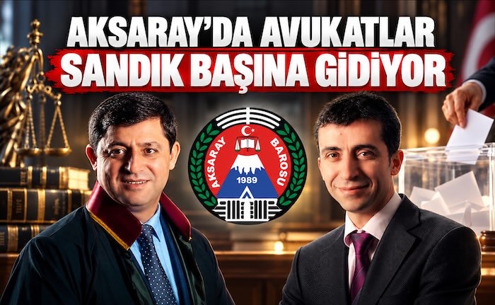 Aksaray’da avukatlar sandık başına gidiyor