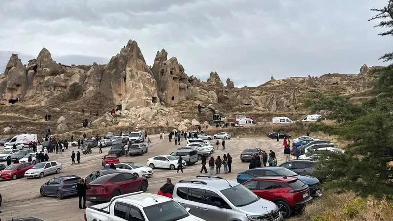 Göreme’de peribacası çöktü, ölü ve yaralılar var