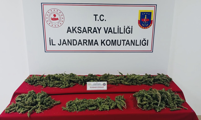 Aksaray’da uyuşturucu operasyonu: 3 şüpheli tutuklandı