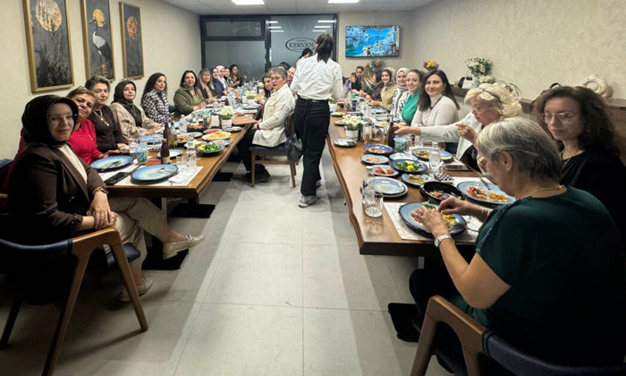 Aksaraylı iş kadınları olağan toplantıda bir araya geldi