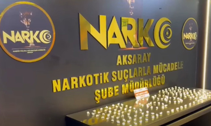 Aksaray’da narkotik operasyonu: 3 tutuklama!