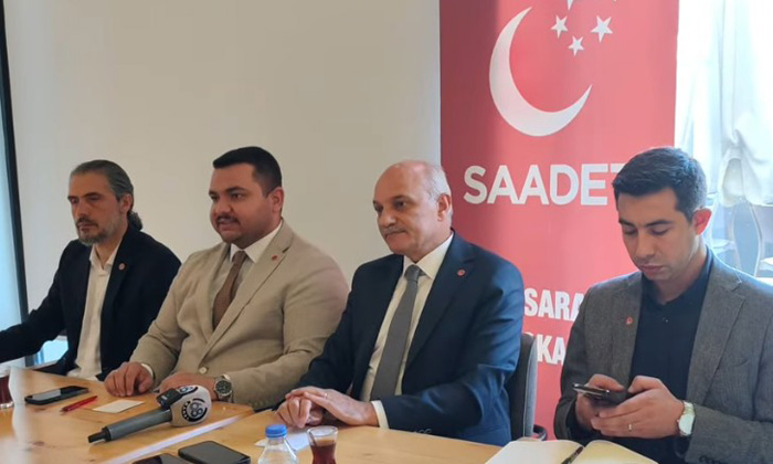 Saadet Partisi Milletvekili Birol Aydın Aksaray’da basınla buluştu