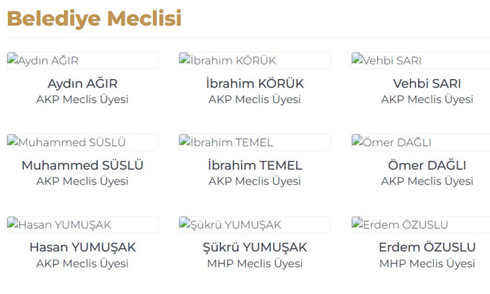 AK Partili belediyenin sitesinde dikkat çeken “AKP” kısaltması!
